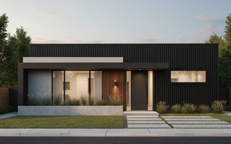 Small House Contemporary Front Elevation Ideas for a Modern Look